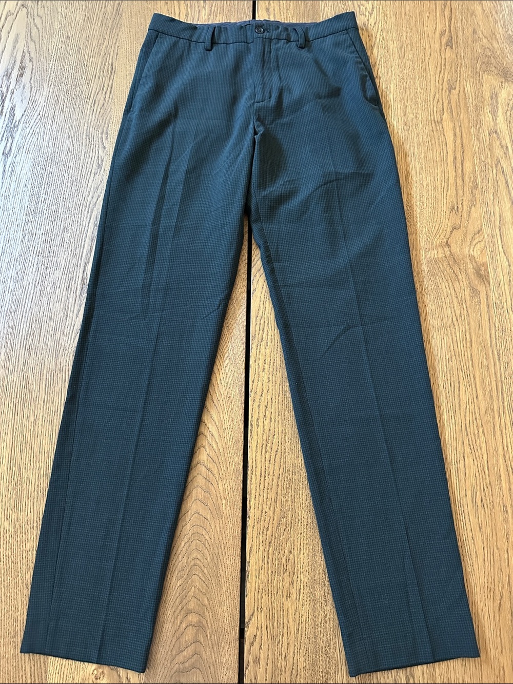 Zara Men's Slim Dress Pants in Dark Teal Size 30